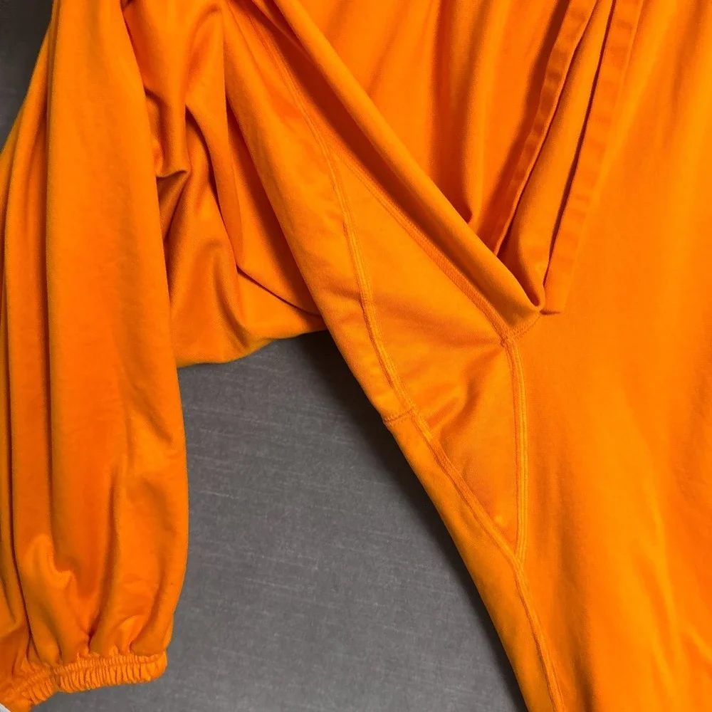 Nike Dri Fit Track Pants XXL Orange Tennessee Volunteers UT Football Zip Ankle